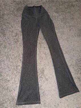 Gilly Hicks Heather Gray Flare Leggings